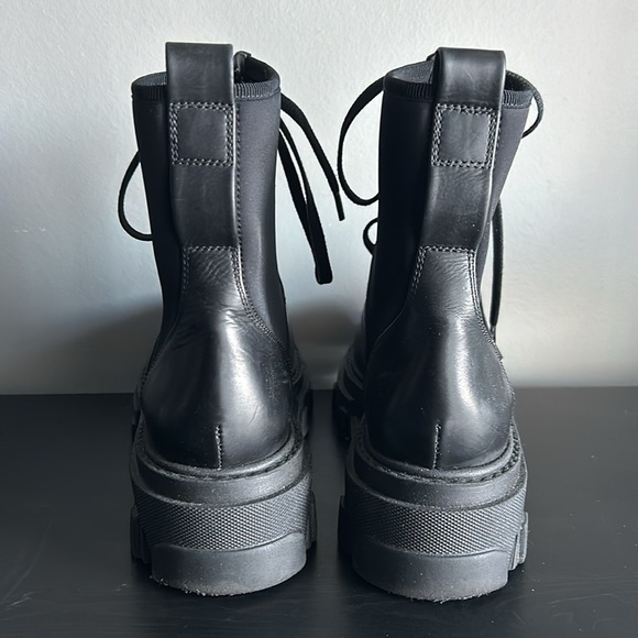 Combat Boots Size 39 Black Excellent Condition - Picture 3 of 5